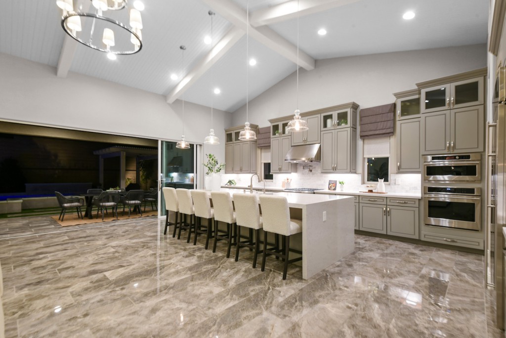 Staged Las Vegas kitchen showing importance of prioritizing key rooms for buyer decisions