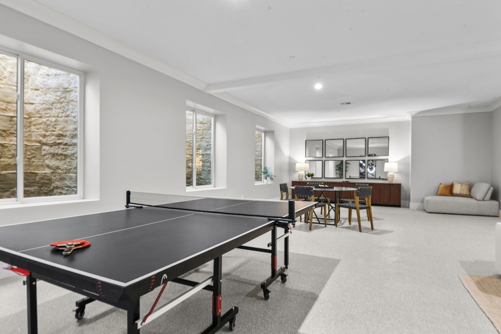 Why January is the Time to Prepare Your Home for Sale 2 | Luxury Home Staging & Design in Las Vegas Staged Basement and Game Room in a Luxury Home in Las Vegas