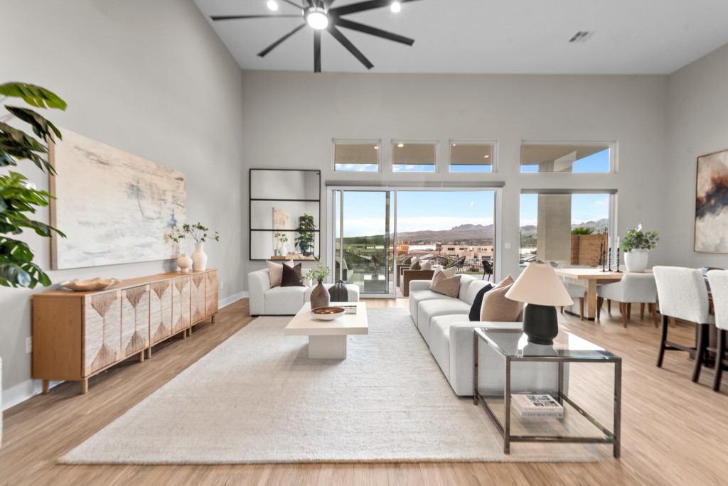 Why Cookie-Cutter Staging Fails Luxury Homes 4 | Luxury Home Staging & Design in Las Vegas Luxury home staging at Tre Pietre with dramatic architecture and curated design by Utopia Home Staging Las Vegas